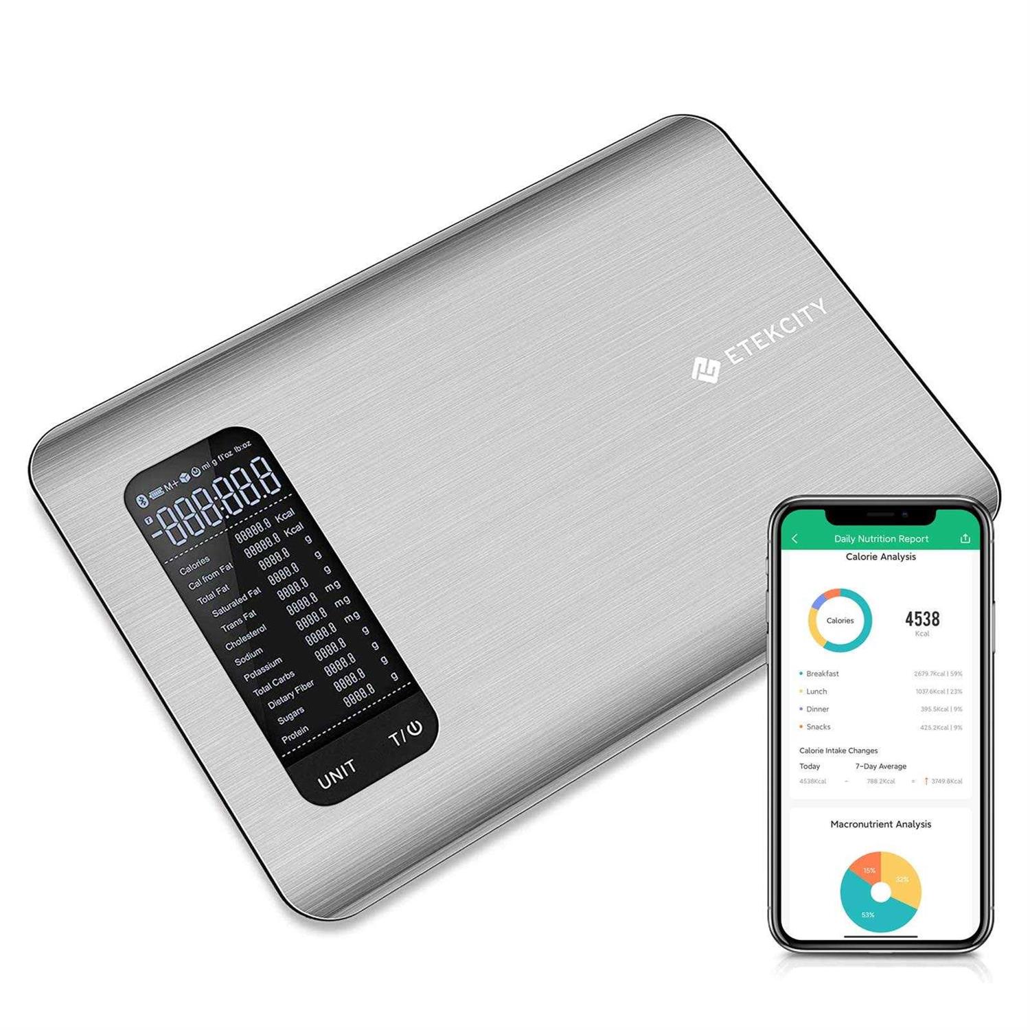 ETEKCITY ESN00-R19 Smart Nutrition Scale KAMTNSECSUS0002 - Zenithce
