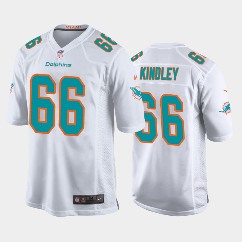Miami Dolphins #66 Solomon Kindley 2020 White Stitched Jersey - Zenithce