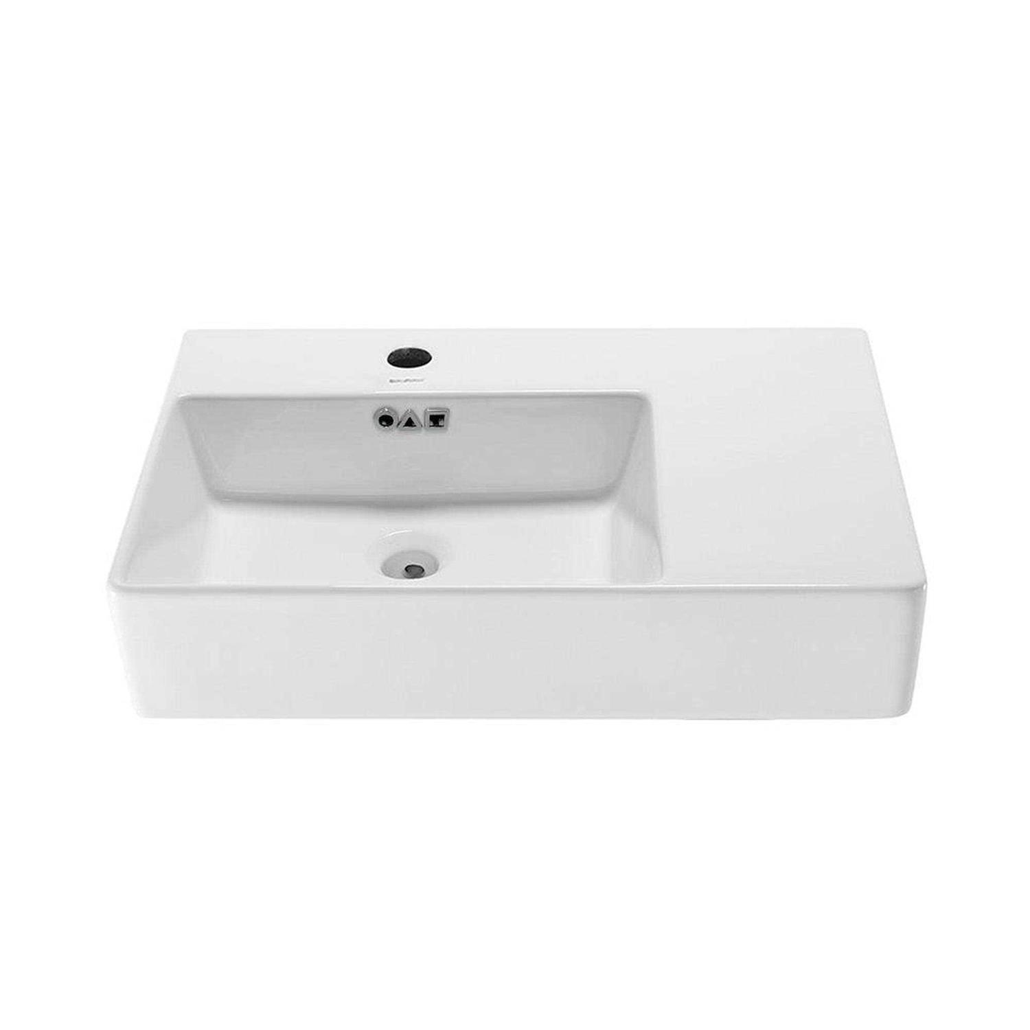 Swiss Madison SM-WS318 Claire Ceramic Wall Hung Sink - Zenithce