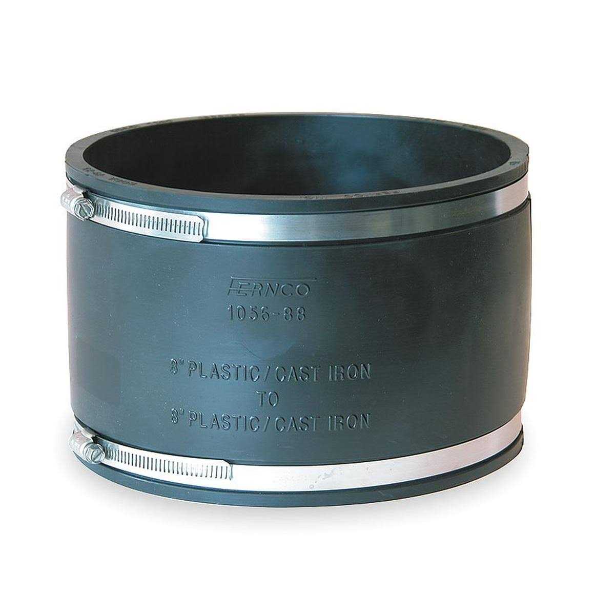 Fernco Flexible Coupling PVC 3 in For Pipe Size 1059-33 - Zenithce