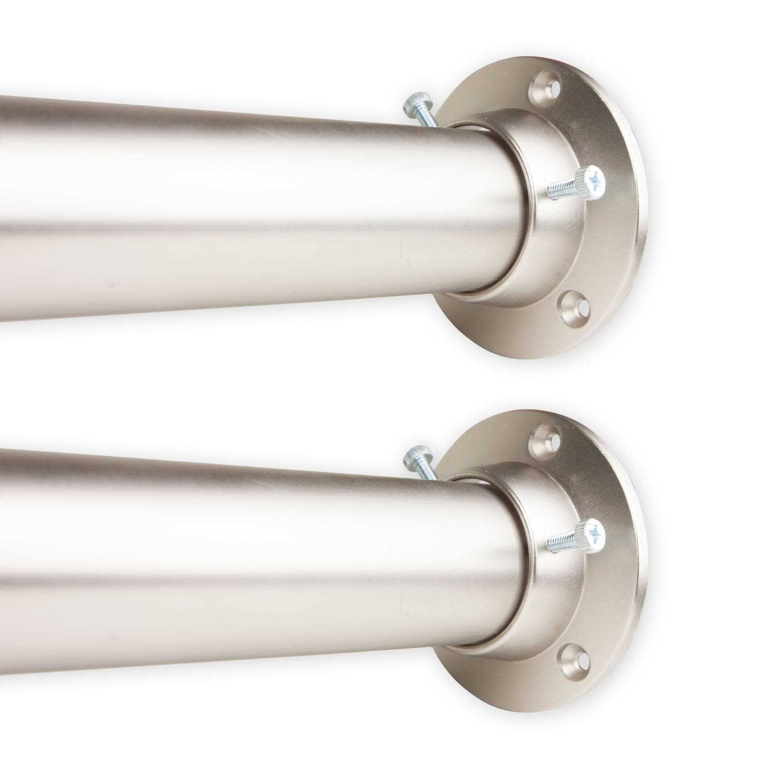Rod Desyne 1 in. Adjustable Room Divider Rod and Socket Set - Zenithce