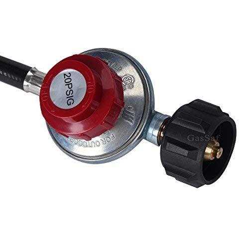 GASPRO 3/8 ID Natural Gas Hose, Low Pressure LPG Hose with Quick Connect, for Weber, Char-Broil, Pizza Oven, Patio Heater and More - Zenithce
