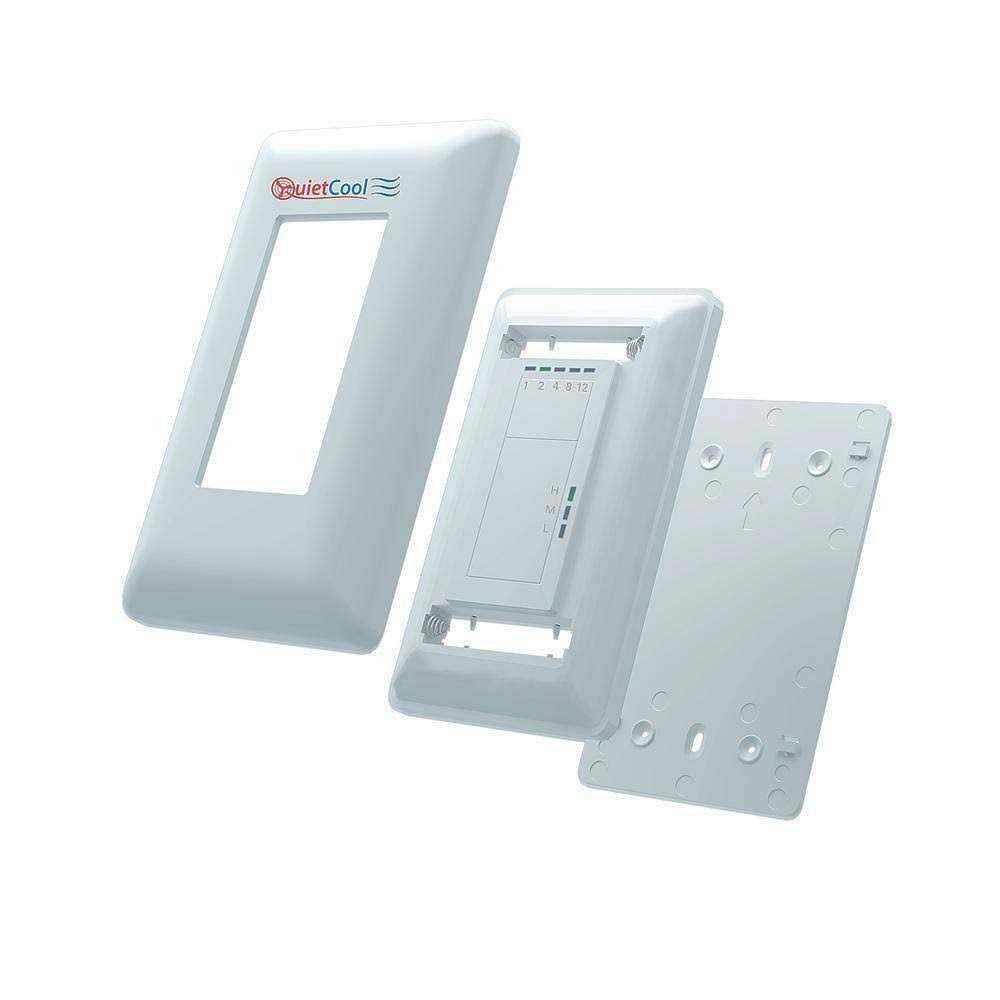 QuietCool Attic Fan Mechanical Replacement Thermostat with Built-in Fire Safety Shut Off - Zenithce