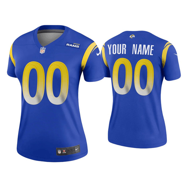 Women's Rams ACTIVE PLAYER Royal Limited Stitched NFL Jersey - Zenithce