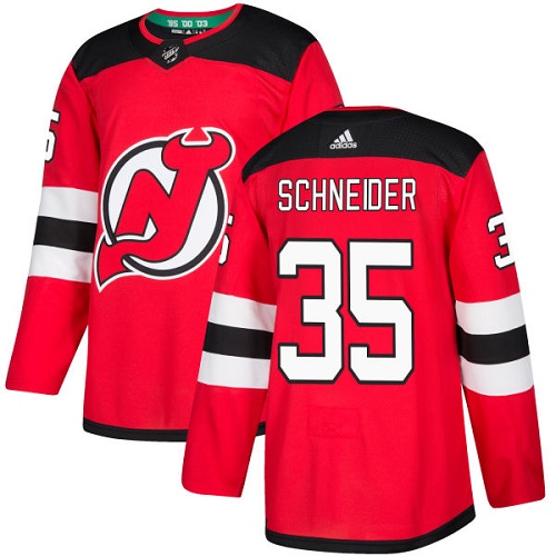 New Jersey Devils #35 Cory Schneider Red Stitched Jersey - Zenithce