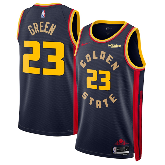 Golden State Warriors #23 Draymond Green Navy 2024-25 City Edition Stitched Jersey - Zenithce
