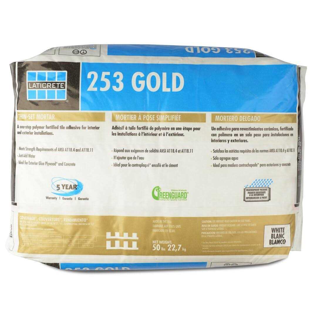 Laticrete 252 Silver Thin-set Mortar - Zenithce