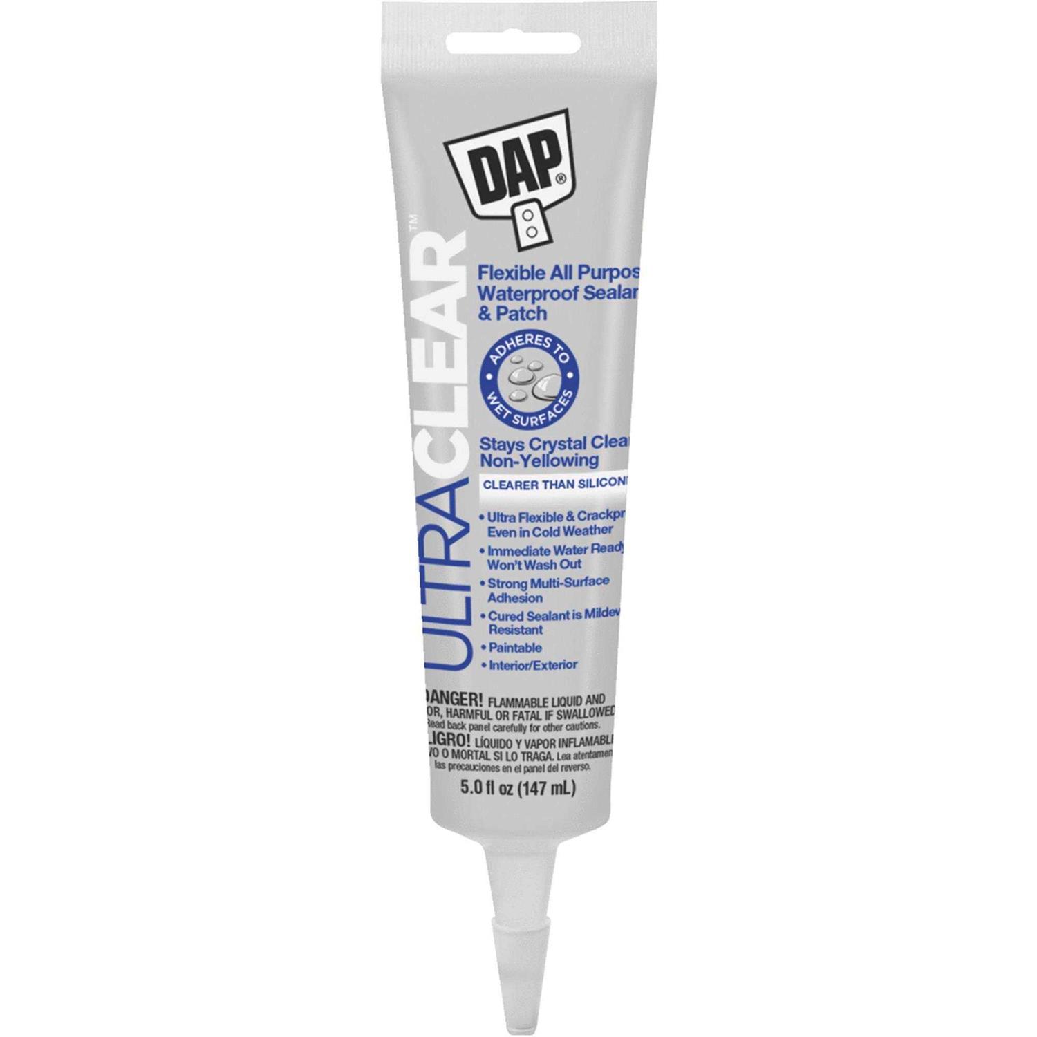 DAP Ultra Clear All Purpose Waterproof Sealant - Zenithce