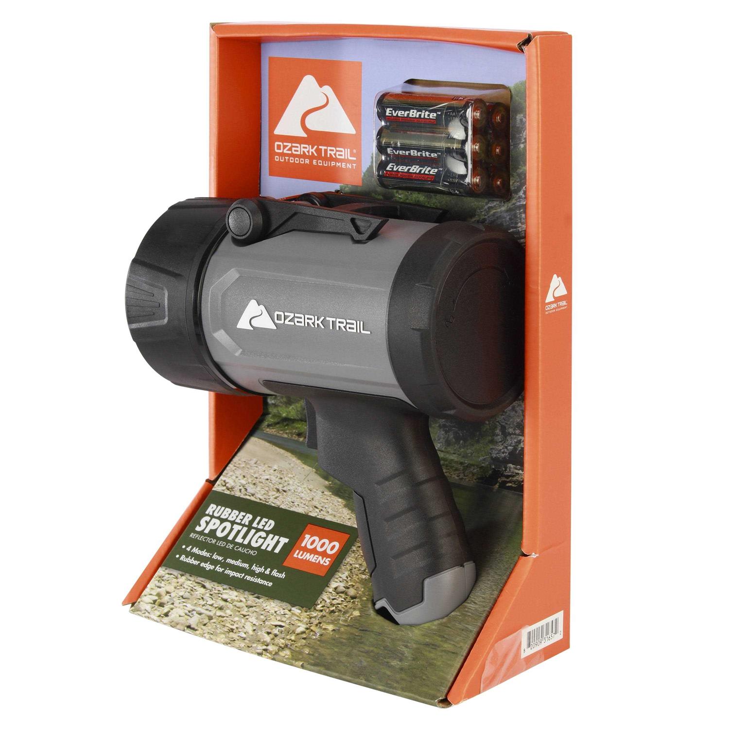 Ozark Trail LED 40 Lumens 1*D Battery Flashlights - Zenithce