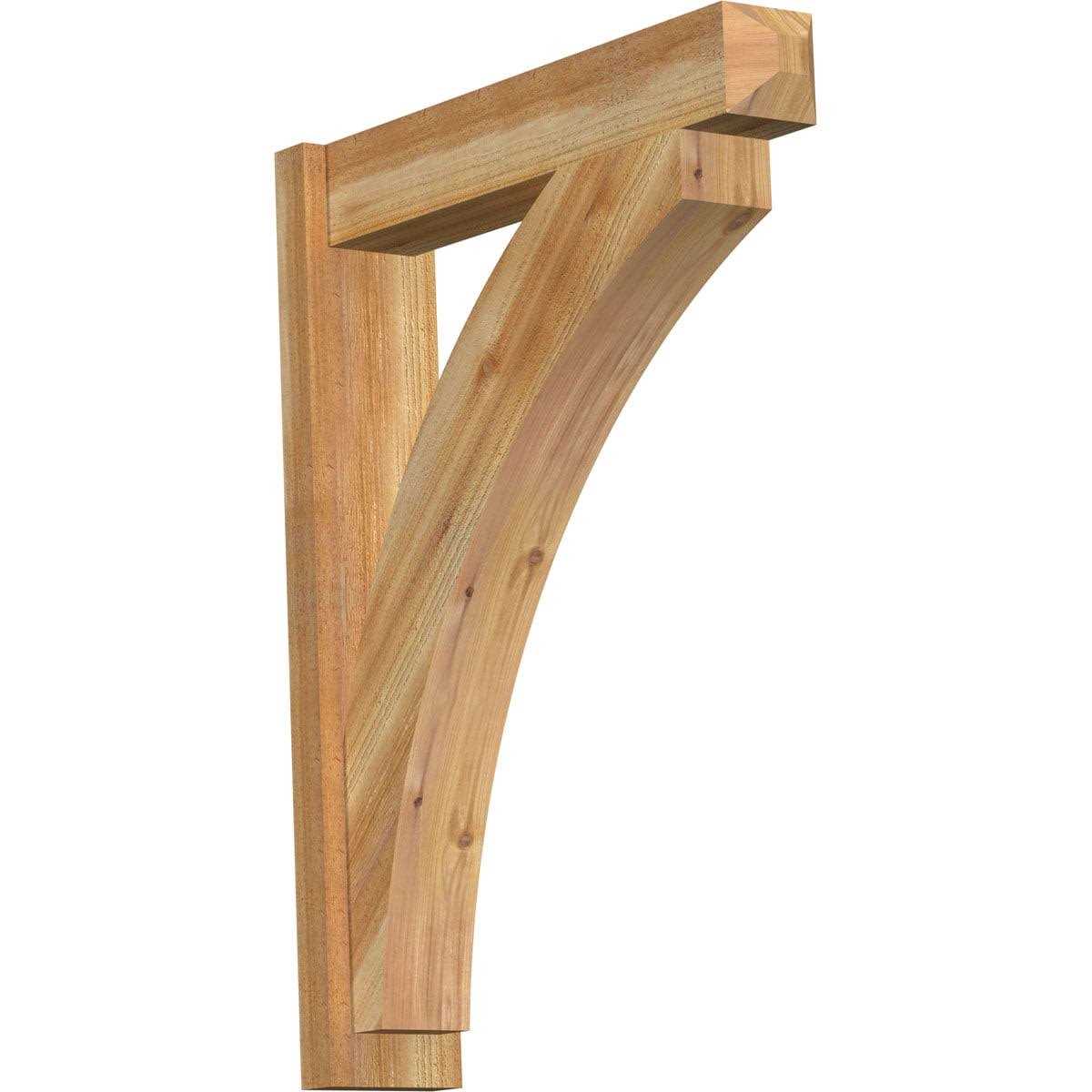 Ekena Millwork Rough Sawn Outlooker - Zenithce