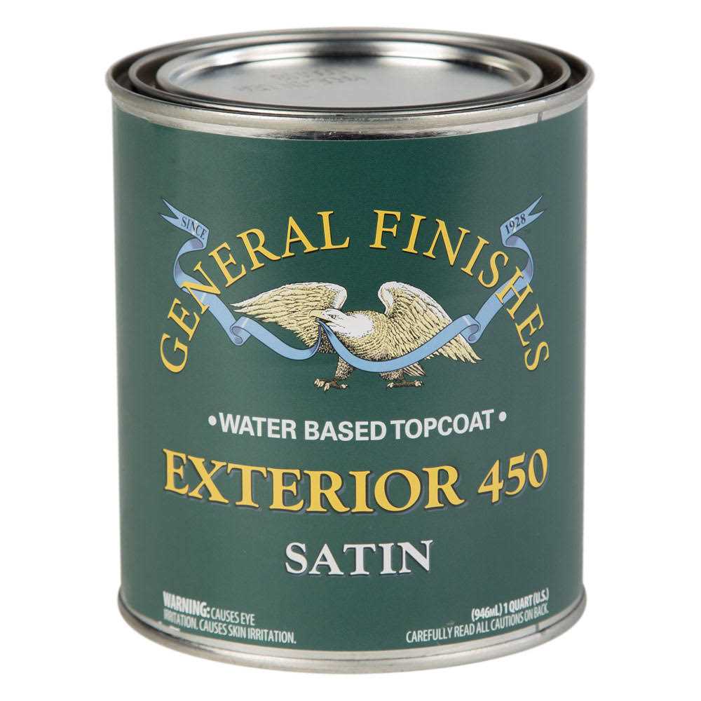 General Finishes Exterior 450 Water Based Stain - Zenithce