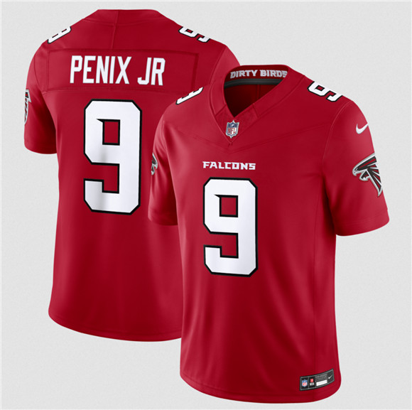 Atlanta Falcons #9 Michael Penix Jr. Red 2026 New F.U.S.E. Vapor Untouchable Limited Stitched Jersey - Zenithce
