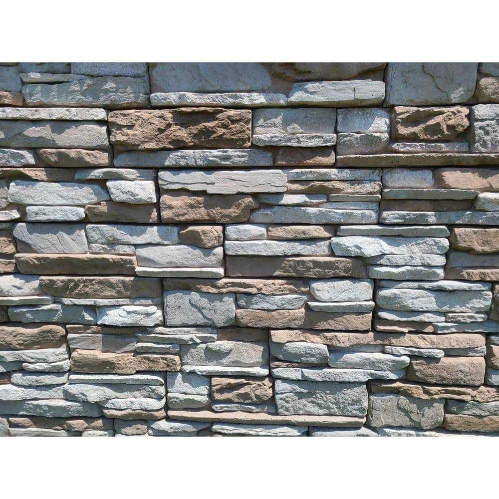 M-Rock P-Series 5 in x 20 Ledge Stone Concrete Stone Veneer - Zenithce