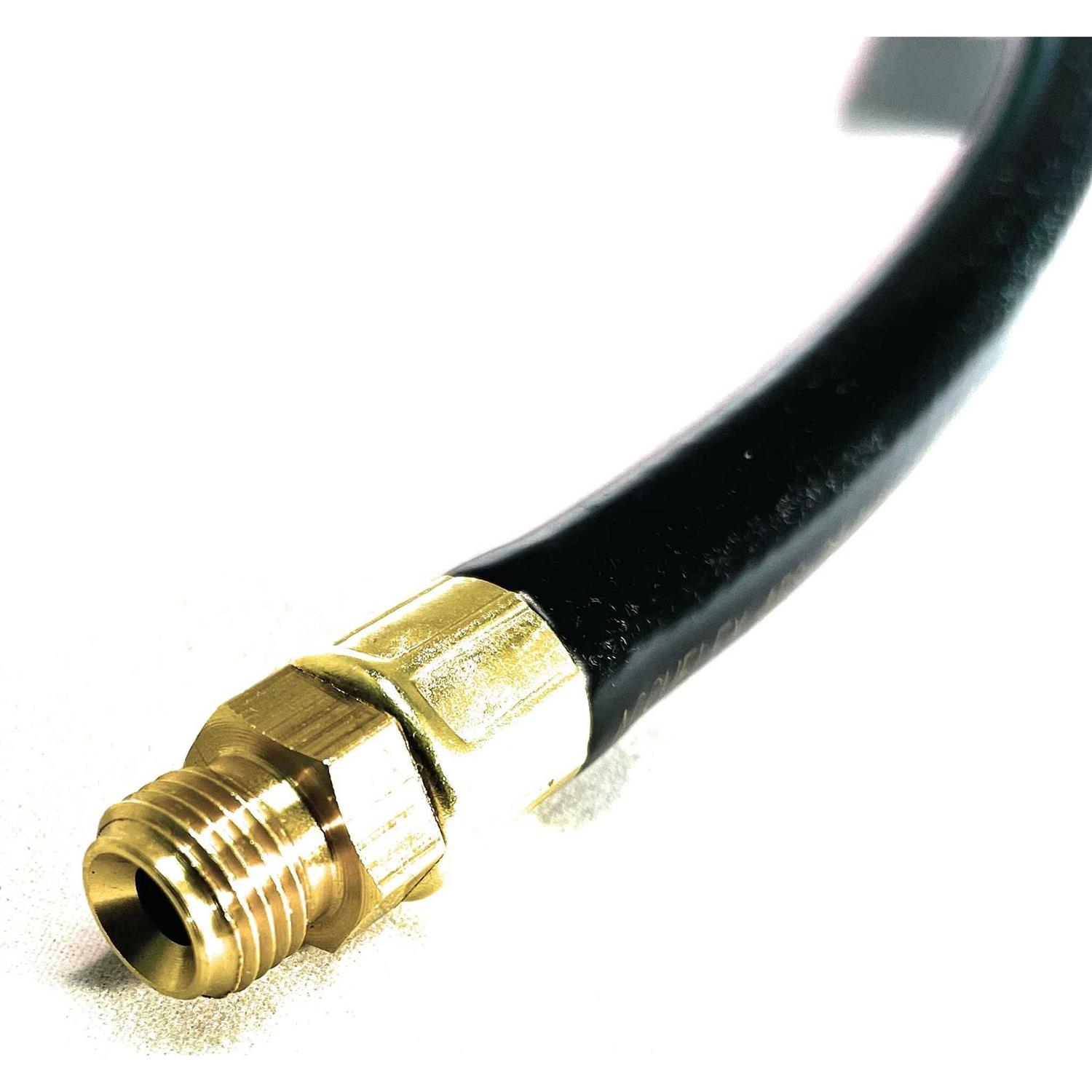 Gas-Flo Fairview RV OEM Thermoplastic Pigtail CSA Certified 1/4 Male Inverted Flare X QCC1 - Zenithce