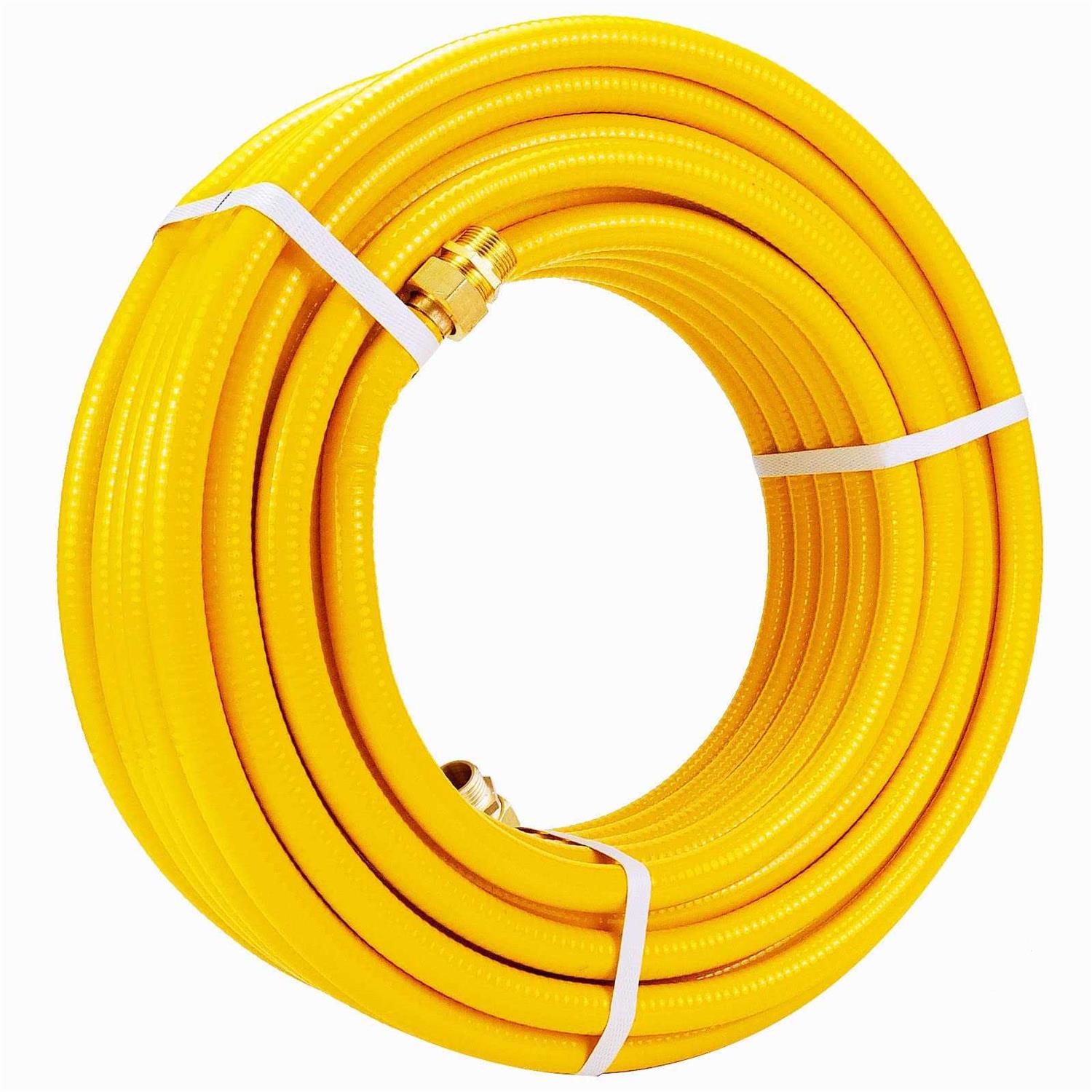 Kinchoix Natural Gas Line Gas Tubing Pipe NG Propane 2 Male Fittings - Zenithce