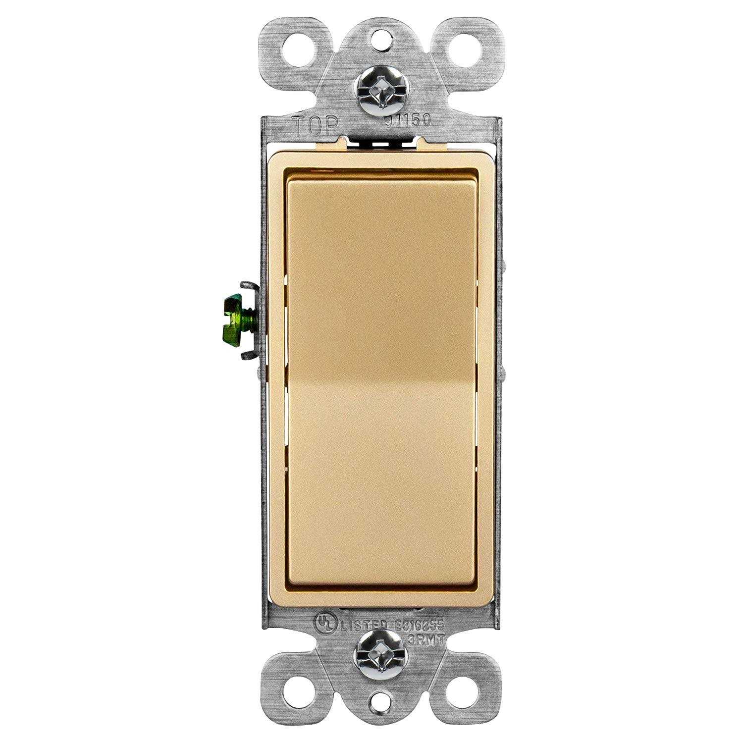 Enerlites Elite Series Decorator Receptacle Outlet Child Safe Tamper-Resistant - Zenithce