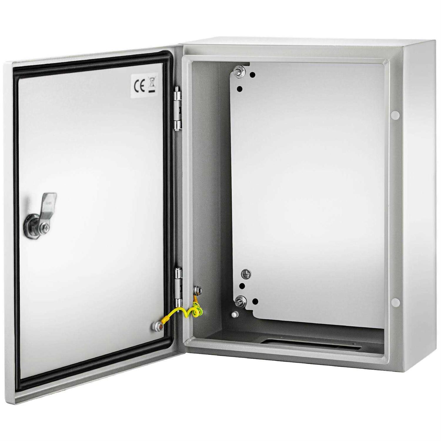 VEVOR Nema Steel Enclosure Nema 4X Steel Electrical Box IP66 Waterproof & Dustproof DQXJSTCFS - Zenithce