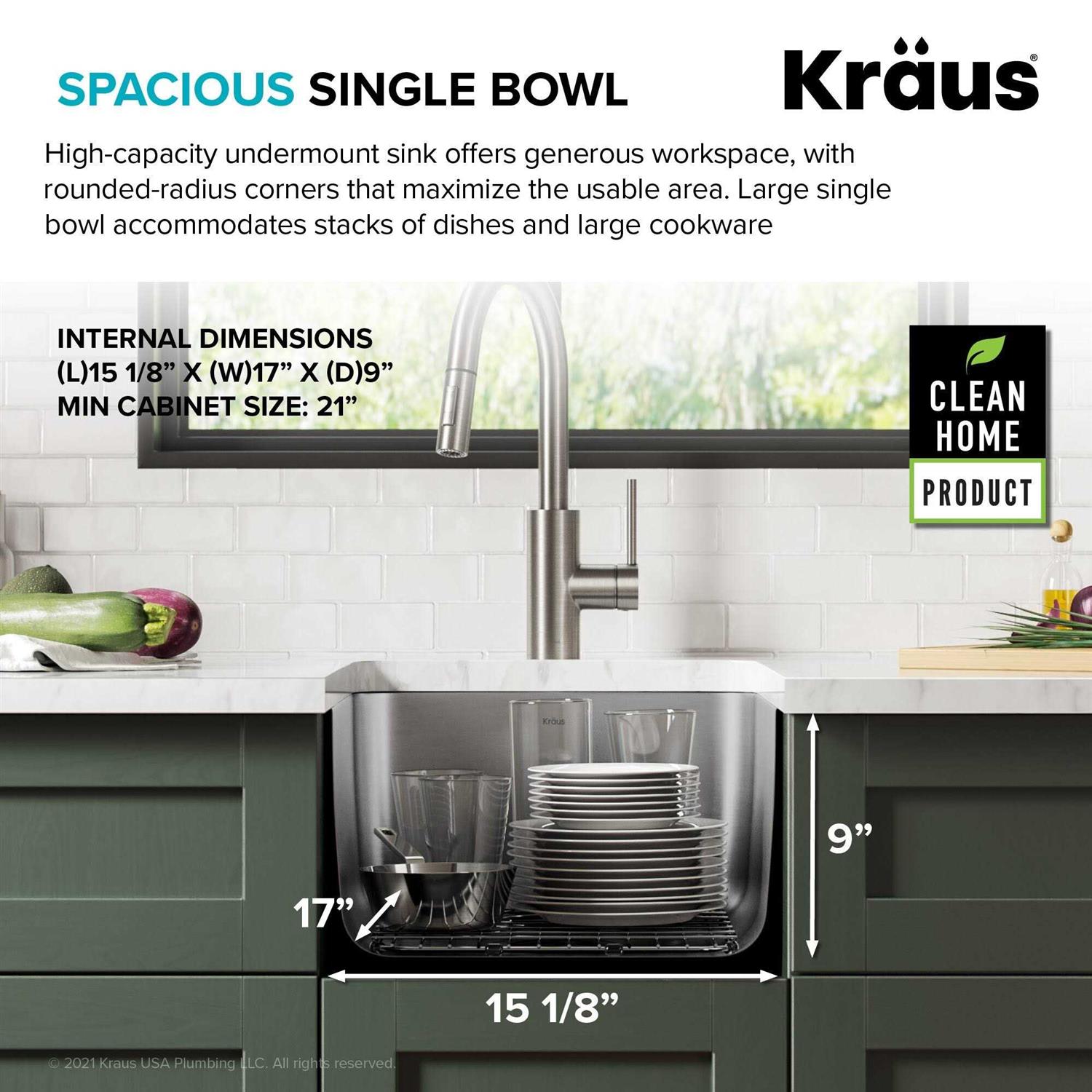 Kraus CapPro Removable Decorative Drain Cover STC-2 - Zenithce