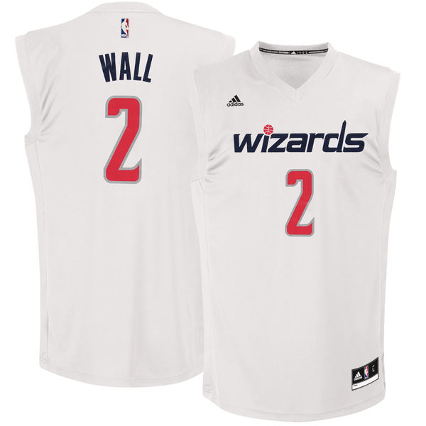 Washington Wizards 2 John Wall White Chase Fashion Replica Jersey - Zenithce