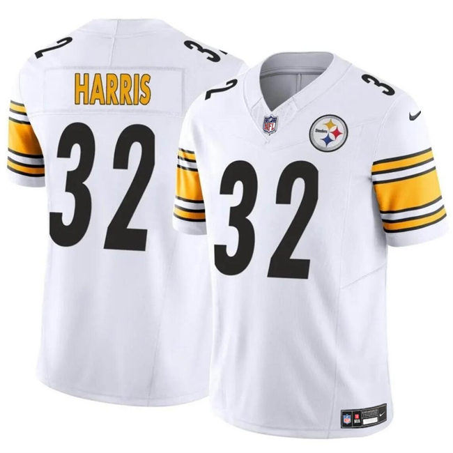 Pittsburgh Steelers #32 Franco Harris White 2024 F.U.S.E. Alternate Vapor Untouchable Limited Stitched Jersey - Zenithce