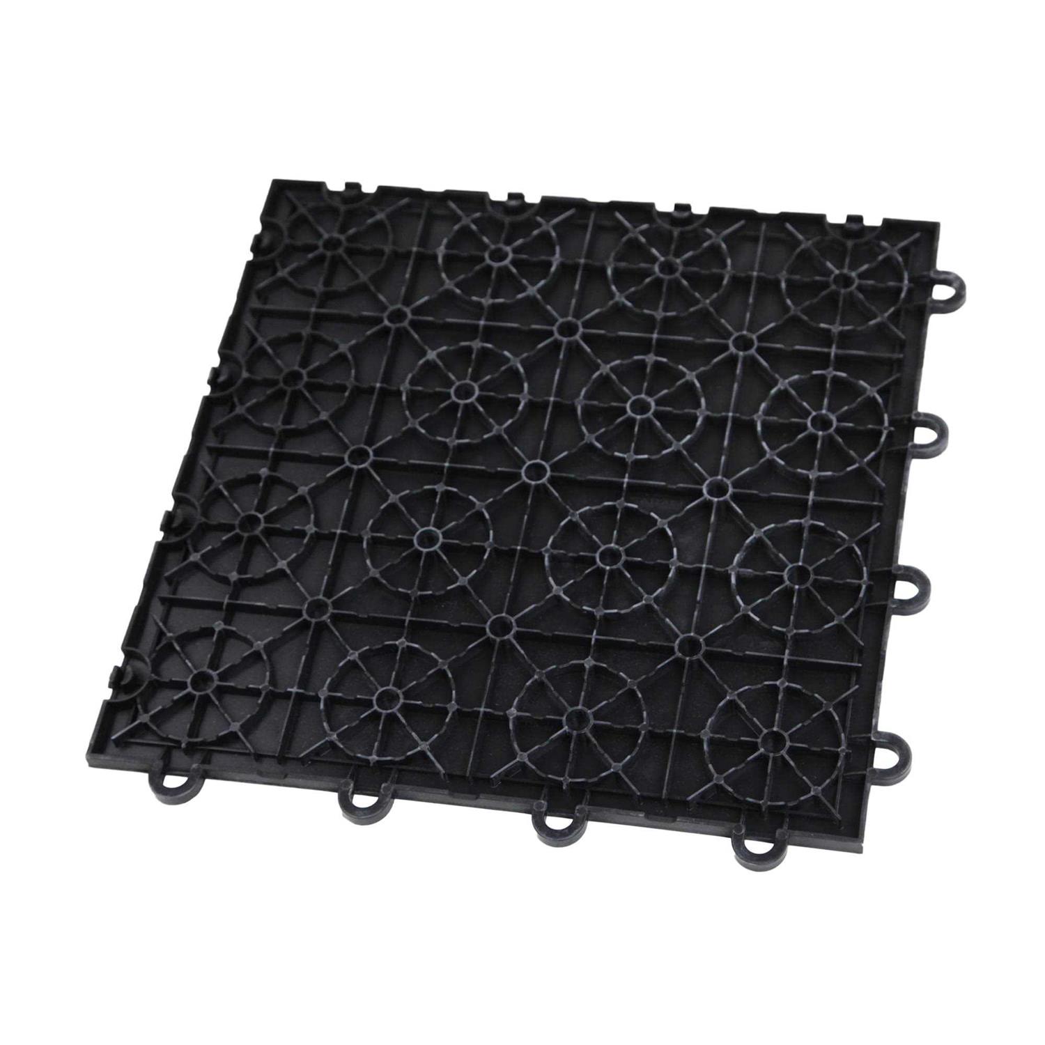 Nitro Mat Snap-Together 12 x 12 Garage Flooring Tile FlooringInc - Zenithce