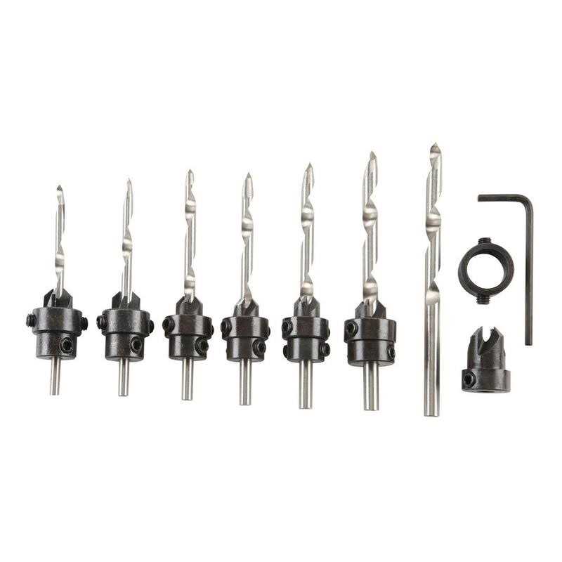 Warrior Carbide Tip Woodworking Router Bit Set - Zenithce