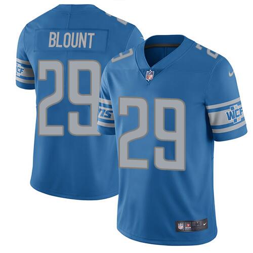 Detroit Lions #29 LeGarrette Blount Blue Vapor Untouchable Limited Stitched Jersey - Zenithce