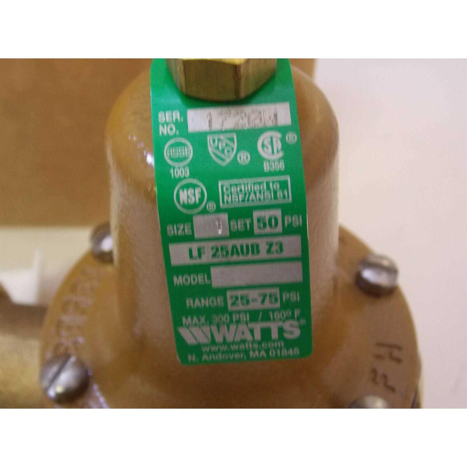 Watts 0009257 Pressure Reducing Valve - Zenithce
