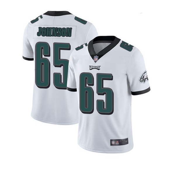 Philadelphia Eagles #65 Lane Johnson White Vapor Untouchable Limited Stitched Jersey - Zenithce