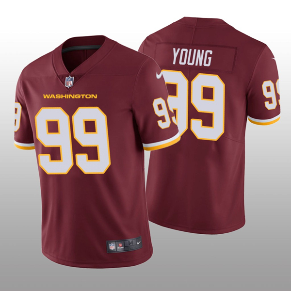 Washington Football Team Red #99 Chase Young Vapor Untouchable Limited Stitched Jersey - Zenithce