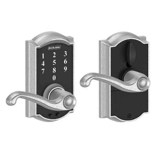 Schlage Camelot Touch Lock with Accent Lever - Zenithce