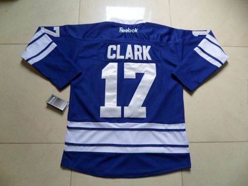 Maple Leafs #17 Wendel Clark Blue Third Stitched Jersey - Zenithce