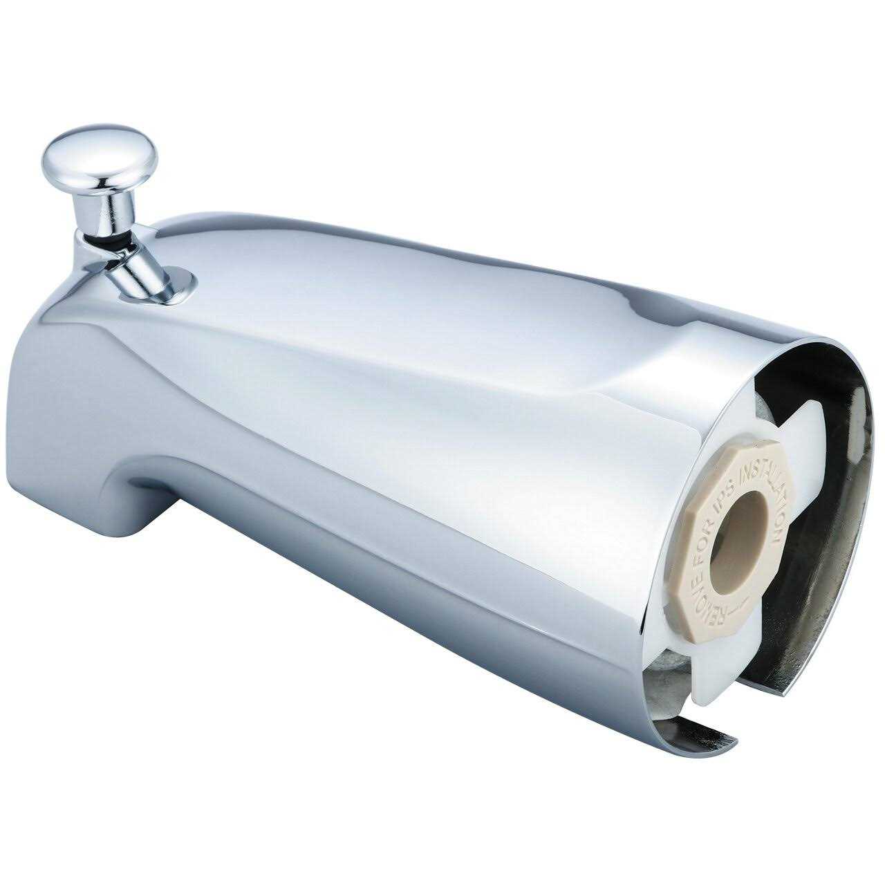 Olympia Faucets OP-630004 50/50 Pop-Up Bathroom Sink Drain with Overflow Finish - Zenithce