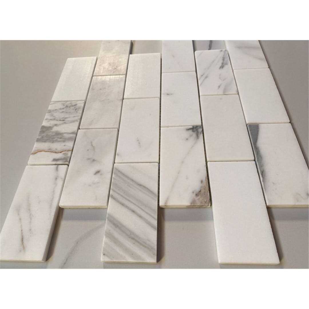 Marble Online Black Marble 1×3 Herringbone Nero Marquina Mosaic Tile Honed - Zenithce
