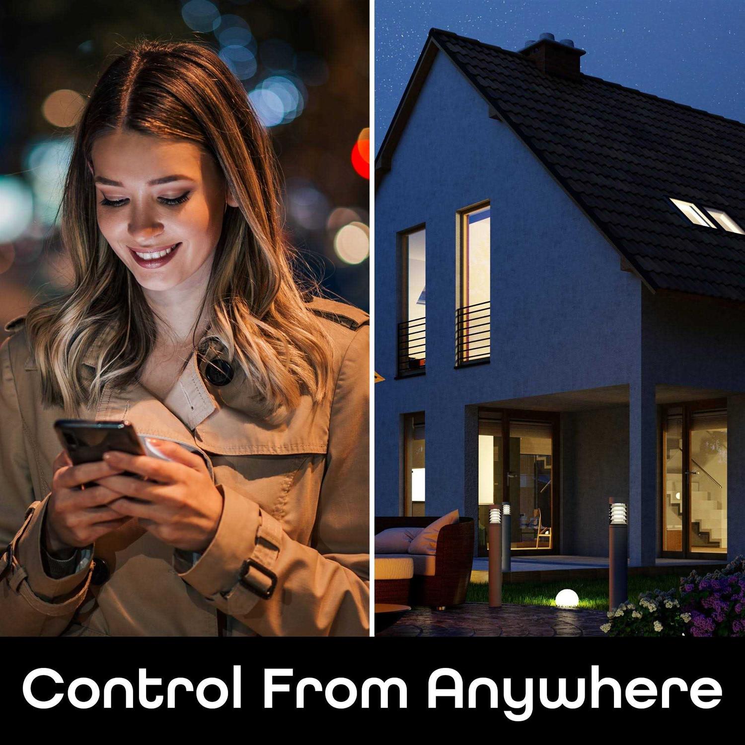 Geeni Smart Wi-Fi 4 Outlet Plug with Surge Protection - Zenithce