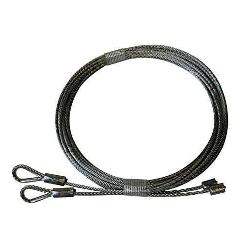 Garage Door Cables 1/8 Pair Torsion Spring - Zenithce