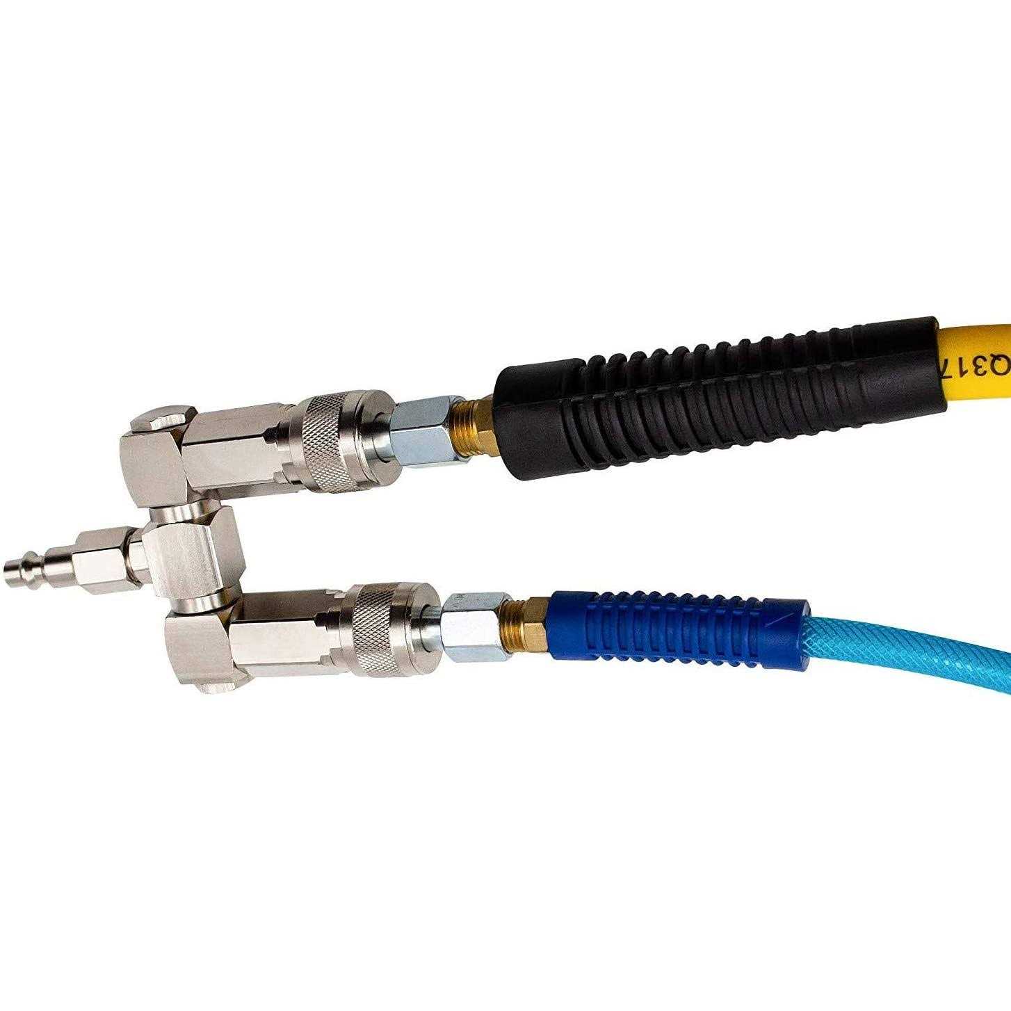 fixsmith air hose connector 2 way air hose splitter npt - Zenithce