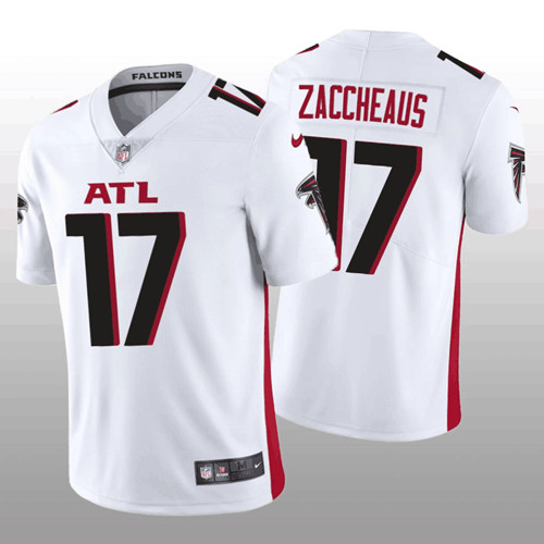 Atlanta Falcons #17 Olamide Zaccheaus White Vapor Untouchable Stitched Football Jersey - Zenithce