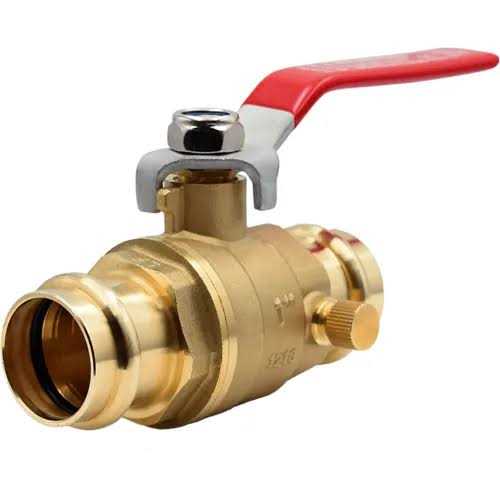 Legend Valve P-202NL Full Port Press Ball Valve with Drain 101 - Zenithce