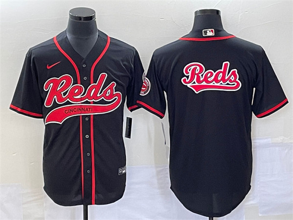 Cincinnati Reds With Logo In Back Cool Base Stitched Jersey - Zenithce