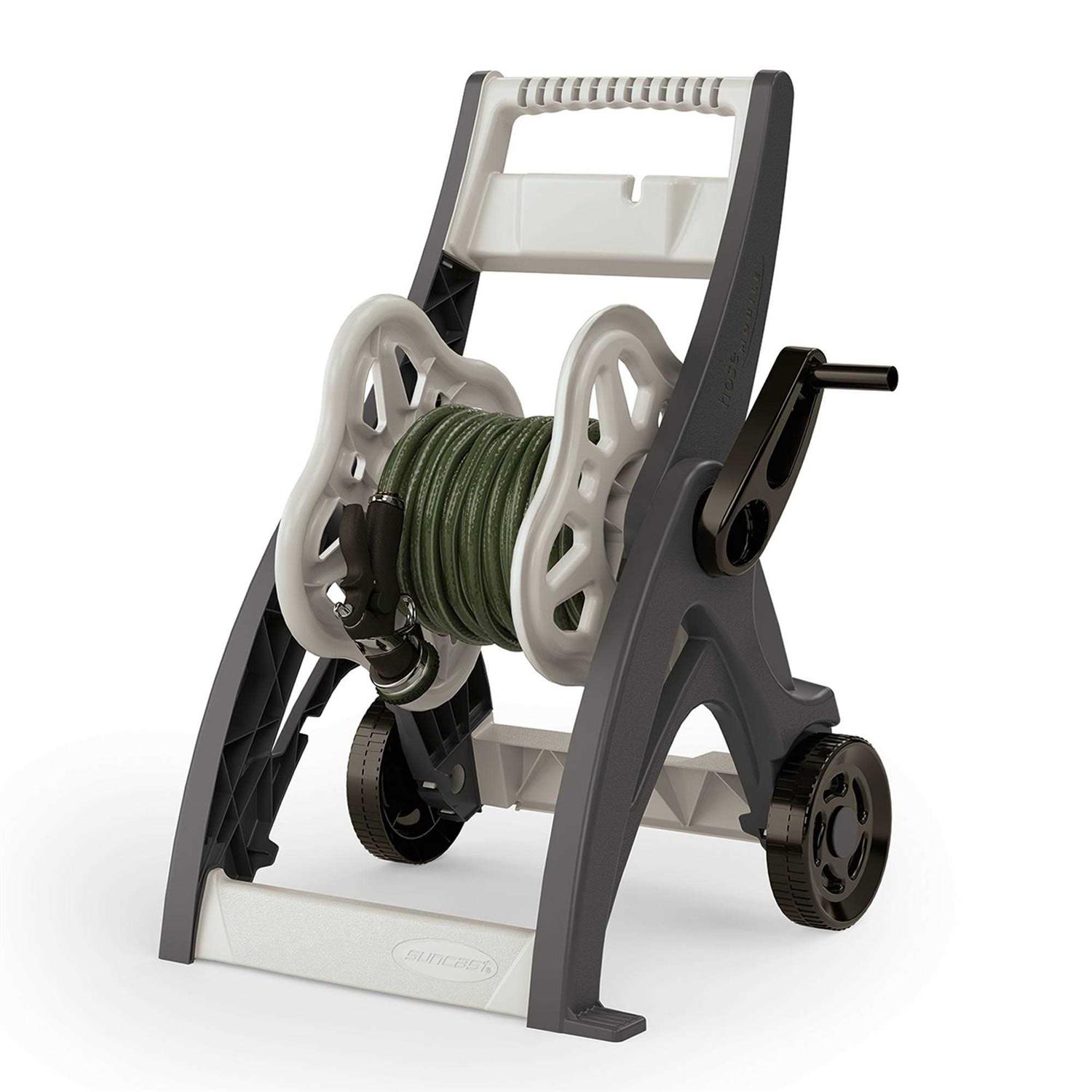 Suncast 150 ft. Gray Hideaway Hose Reel - Zenithce