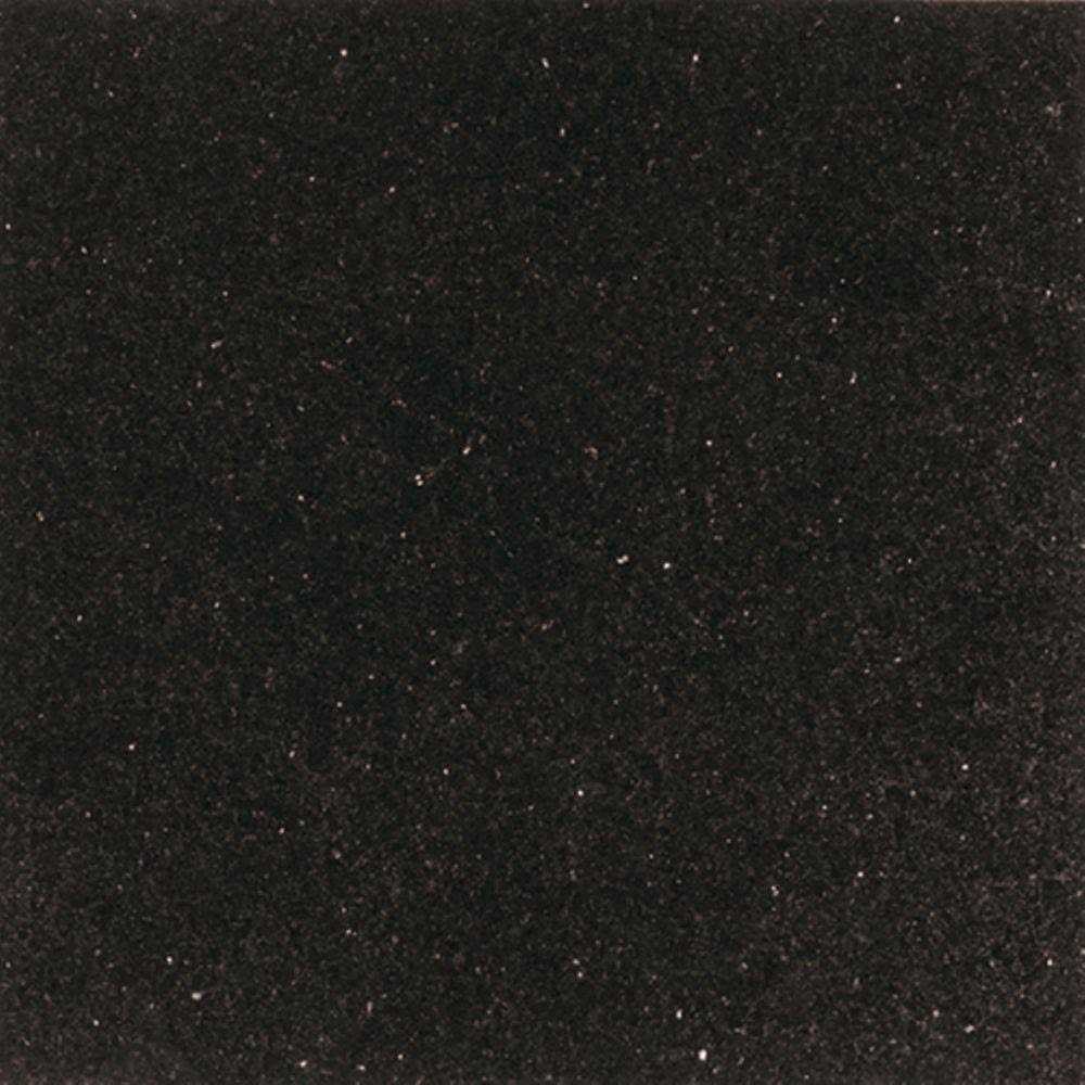 Daltile Granite 12 x 12 Polished Absolute Black Tile & Stone - Zenithce