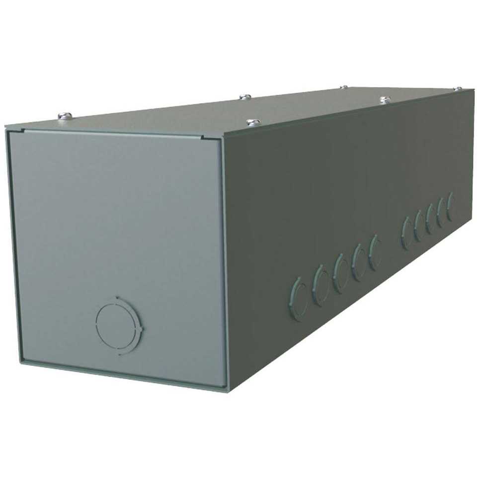 Hammond Manufacturing CGT1866 Type 1 Gutter Trough - Zenithce