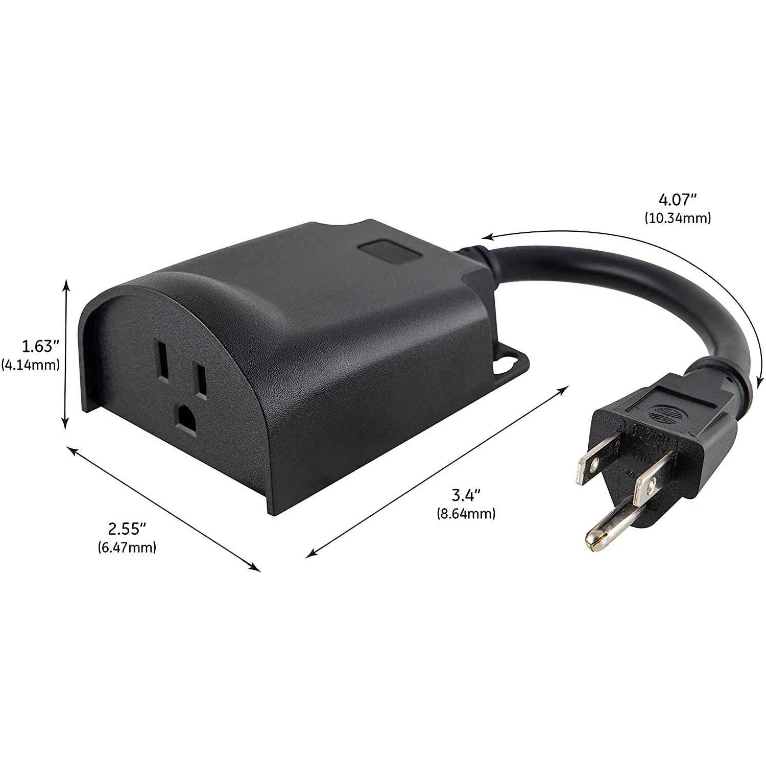 Enbrighten Z-Wave Plus 40-Amp Indoor/Outdoor Metal Box Smart Switch - Zenithce