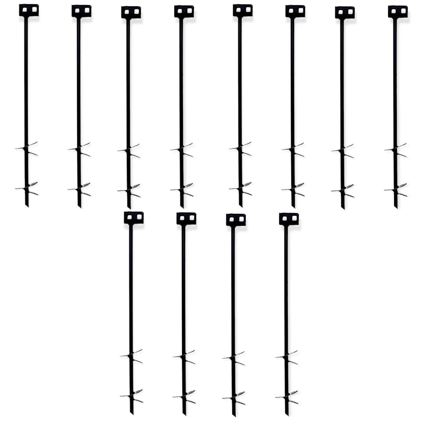 OTI 3/4 x 30 Mobile Home Double Disk Earth Auger Anchor - Zenithce