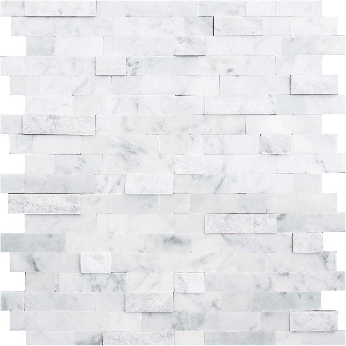 Ivy Hill Tile Luxe Core Brick 10.82 in. x 11.8 in. Marble Peel and Stick Tile - Zenithce