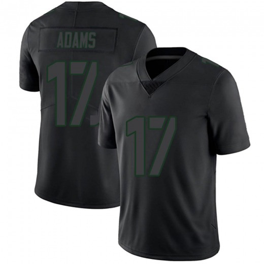 Green Bay Packers #17 Davante Adams Black Impact Limited Stitched Jersey - Zenithce