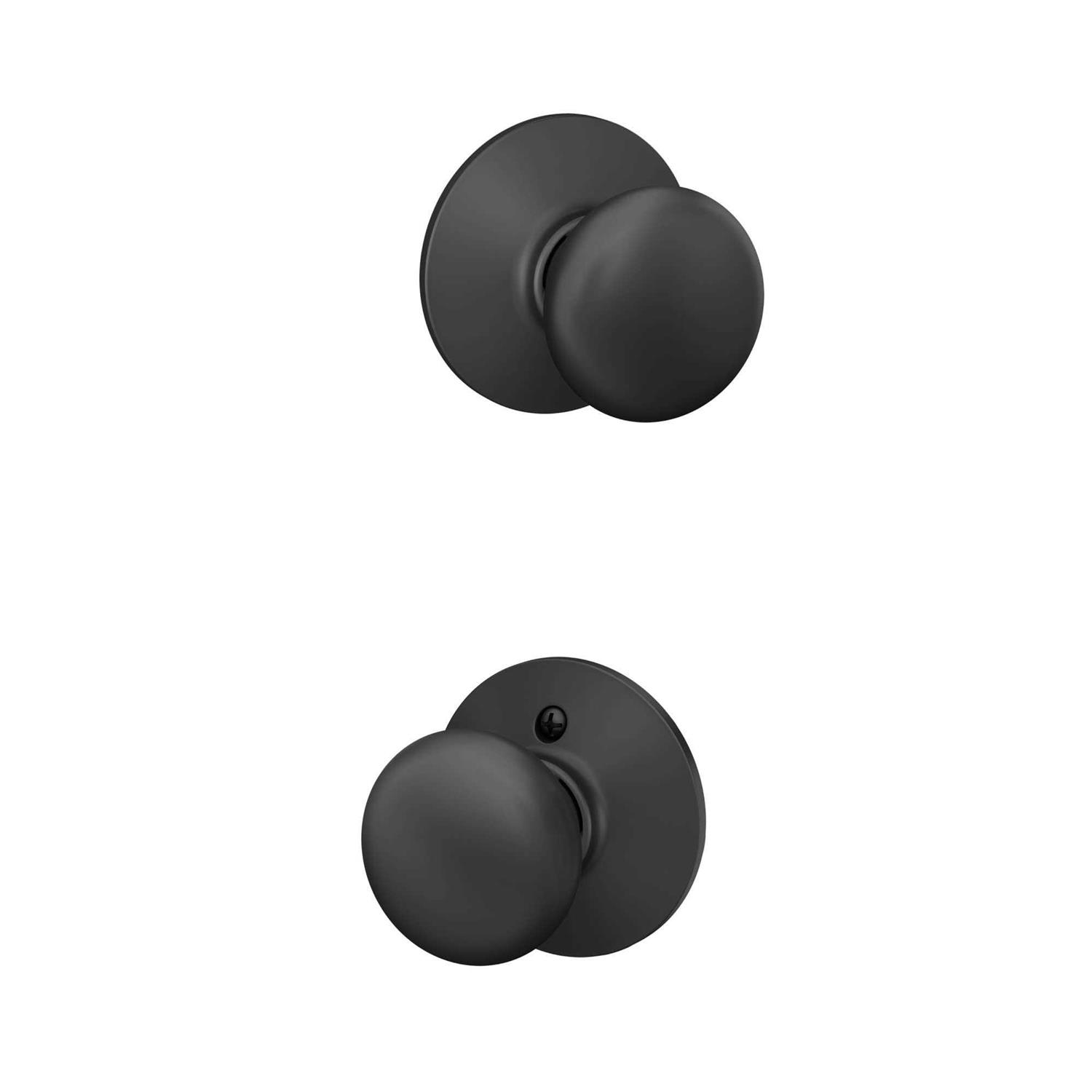 Schlage Plymouth Knob Passage F10 PLY 619 - Zenithce