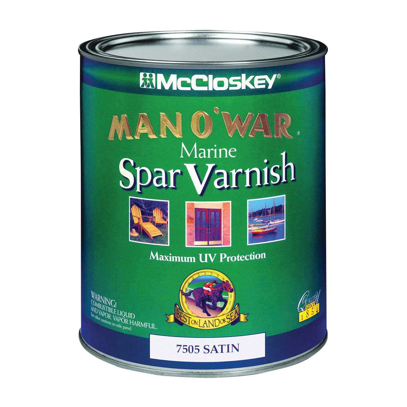 McCloskey Man O War Marine Spar Varnish - Zenithce