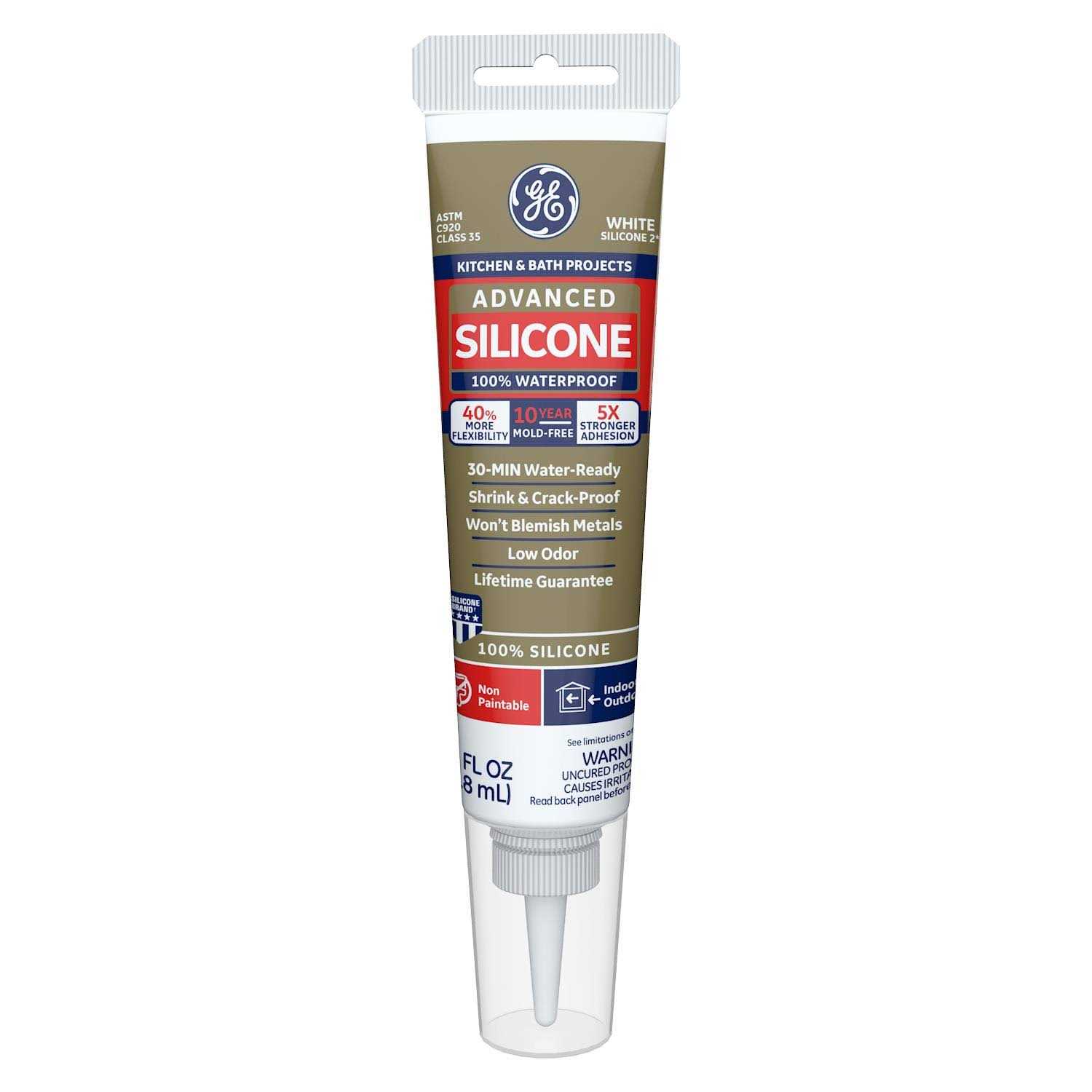 GE Advanced Silicone 2 Window & Door Sealant - Zenithce